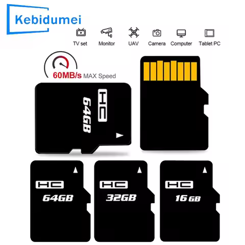 64GB Memory Card TF Card 32GB 16GB High Speed TF card Flash 4K video C10 Class Express U3 Drive Stor