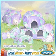 POODEE Hamster Acrylic Bottle Animal Toy Playground Bridge Exercise Staircase Stair Accessories Natu