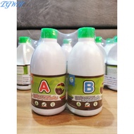 TGWH ปุ๋ยไฮโดรโปนิกส์ ปุ๋ยน้ำ ปุ๋ยAB ขนาด 500cc (แพ็คคู่) Hydroponic fertilizer AB 500cc (both packs