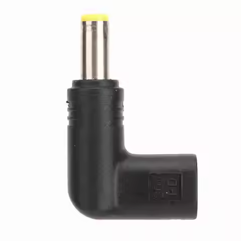 5.5x1.7mm Male Adapter 100W PD Type C To 5.5x1.7mm Adapter Built in Smart Chip PD Emulator Trigger 9