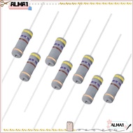 ALMA 470 Ohm Resistor, 4 Bands 5% Tolerance, Easy to us Carbon Film Resistors 2W for DIY Electronic 