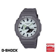 CASIO นาฬิกาข้อมือผู้ชาย G-SHOCK รุ่น GA-2100HD-8ADR วัสดุเรซิ่น สีเทา
