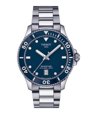 Tissot Seastar 1000 40mm ทิสโซต์ ซีสตาร์ 1000 40มม. สีน้ำเงิน T1204101104100 นาฬิกาผู้ชายผู้หญิง