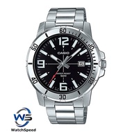 Casio Enticer Analog Black Dial Men's Watch MTP-VD01D-1B MTP-VD01D-1BV