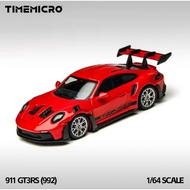 Time micro porsche 911(992) GT3 red limited