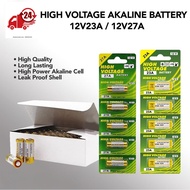 【Cepat Hantar】High Voltage Akaline Battery 12V23A / 12V27A / 12V 23A 27A