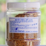 Black pepper salt, chili pepper salt - delicious and rich My Lan Tay Ninh salt (100g, 200g, 500g)