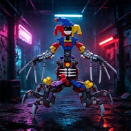 2026 Assembly Small Particle Figurine Model Ornament 5 Releases Joker Game Bobble Block D0m3