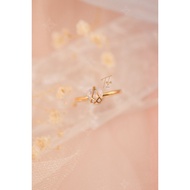 ▤♈Tala by Kyla TBK Diamond Heart Ring