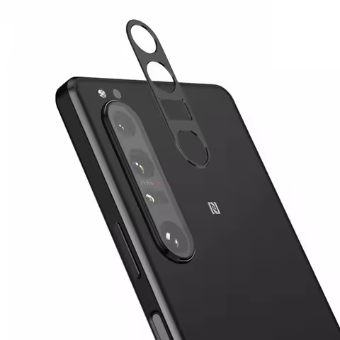 For Sony Xperia 1 III Metal Aluminum Camera Lens Protector Camera Lens Cover Case Protective Film Fo