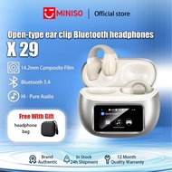 MINISO X29Ai Bluetooth Headphones 360° Surround Sound 5.4 Hi Pure Audio Multifunctional Touch Screen