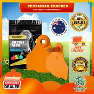 KingKong Aussie Tag-EarTag Cow/ Lembu (Orange/Oren  10set per pack )