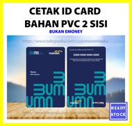 EDISI CUSTOM ID CARD TERBARU BUMN BANK MANDIRI BAHAN PVC-CETAK 2 SISI-