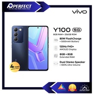 vivo Y100 5G ( 8+8GB Extended RAM + 256GB ROM ), 80W Flash Charge 🎁 vivo Malaysia Warranty