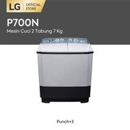 LG Mesin Cuci 2 Tabung 7 Kg - LG P7000N