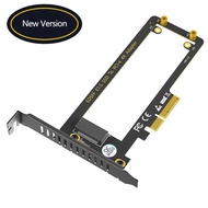 NEW EDSFF Adapter EDSFF E1.S to PCI Express4.0 X4 Expansion Card Riser Support 9.5/15/25mm Thickness
