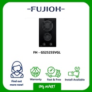 FH-GS2525SVGL FUJIOH DOMINO GLASS GAS HOB