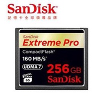  台北車站 華斯達克 B1門市 SanDisk Extreme Pro CF 256GB 記憶卡 160MB/S (公司