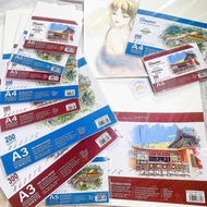 Multi-Material Drawing Paper 300Gsm/200Gsm Mix Media, Takeyo Romace Watercolor Drawing Paper 300Gsm/