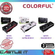 Colorful RTX 5070 TI NB EX-V iGame ULTRA W OC-V White VULCAN 16GB GDDR7 Nvidia GeForce Graphic Card