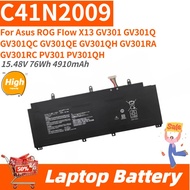 High Capacity 15.48V 76Wh 4910mAh Laptop Battery C41N2009 For Asus ROG FIow X13 GV301QE GV301QH GV30