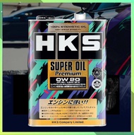 HKS น้ำมันเครื่อง HKS SUPER OIL Premium 0W-20 ปริมาณ 4 ลิตร สังเคราะห์แท้100%