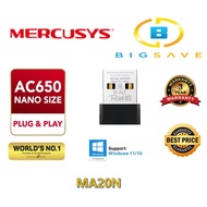 MERCUSYS MA20N AC650 NANO WIRELESS DUAL BAND USB ADAPTER