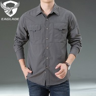 EAGLADE Quick Dry Shirt for Men 103 in Grey