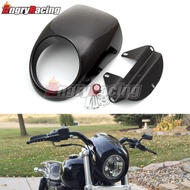 Motorcycle Headlight Fairing Mask Fairing Cowl Fork Mount For Harley Sportster XL1200 XL883 XL 1200 