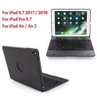 sale Top Flip Keyboard For iPad 9.7 2017  2018 5th 6th Gen wireless Keyboard Case For iPad Air  Ai