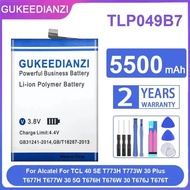 Mobile Phone Battery TLP049B7 5500mAh For Alcatel For Tcl 40 SE T773H T773W 30 Plus T677H T677W 30 5