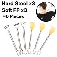 OULISI Message Tool + Itch Back Scratch Extendable Telescopic PENGGARU BELAKANG  不求人抓背