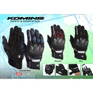 HITAM Komine gk220 gloves/komine gk220 gloves Black
