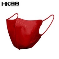 HK99 - HK99 (大L碼) 立體口罩-20片裝-棗紅色