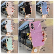 Straight Edge Electroplating Phone Case huawei nova 3i