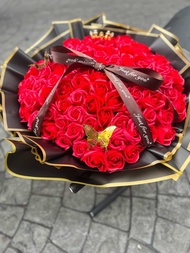 99rose Flowers Bouquet For Anniversary Birthday Graduation Gifts