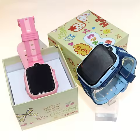 K15H 4G Children's Smartwatch With GPS Positioning Cute Kids AGPS LBS SOS Dual Camera Smart Watch Wa