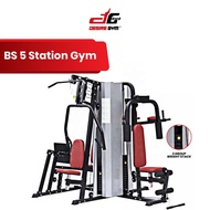 Desire Gym BS 5 Station Gym Workout Equipment Heavy Duty Multi Gym Station