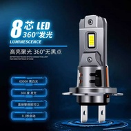 New Style In-Line Fan H7 Car LED Headlight H1 H3 H11 9005 H4 9012 Highlight LED Bulb wangh2