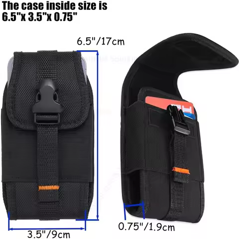 For Ulefone Armor 28 23 26 Ultra Belt Clip Waist Bag Holder Card Wallet Flip Case Armor 24 21 22 12 