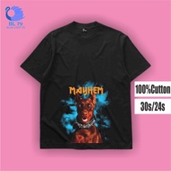 T-SHIRT | OVERSIZE OVERSIZE | HAPI BASIC T-Shirt "MAYHEM" T-Shirt | MAYHEM VINTAGE BAND T-SHIRT | MA