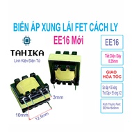 EE16 Isolation Transformer - Combo of 10 Pre-wound EE16 Isolation Transformer (0.25mm Copper Wire) -