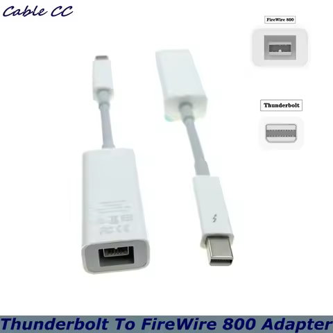 Fast Thunderbolt 2 To FireWire 800 Adapter Thunderbolt To Fire 1394B, Suitable For Mac Computers Equ