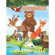 [sgstock] ANIMALS - Coloring Book For Kids: Sea Animals, Farm Animals, Jungle Animals, Woodland Anim