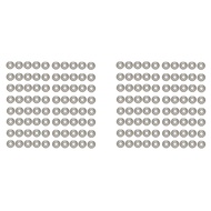 160Pcs 608ZZ Bearing 8X22X7 mm ABEC-5 Skate Stroller Miniature 608 ZZ 608Z 608 2Z Bearing