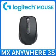 Logitech | Pro-Grade MX Anywhere 3S - 8K DPI Hyper-Scroll Wheel Multi-OS Support Ideal for Watch Bra