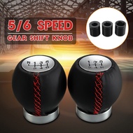 5 / 6 Speed Car Gear Shift Knob Stick Shifter Lever with Adapter For Toyota Munual Transmission Car