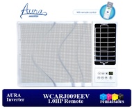 CARRIER WCARJ009EEV 1.0hp Aura Inverter Window Type Aircon