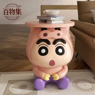 Hiasan Resin Comel Crayon Shinchan Fat Tool Zemon | Hiasan Meja Kopi Ruang Tamu Meja Samping Rumah
