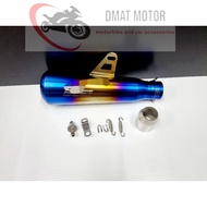 Sale ปลายท่อแต่ง ปลายท่อ SC โปร Moto ยาว 13 นิ้ว ขนาดคอท่อ 2 นิ้ว และ แถมจุกลดขนาด 1.5 นิ้ว ท้ายตะแก